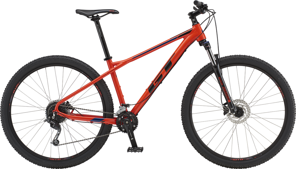 Red gt top mountain bike