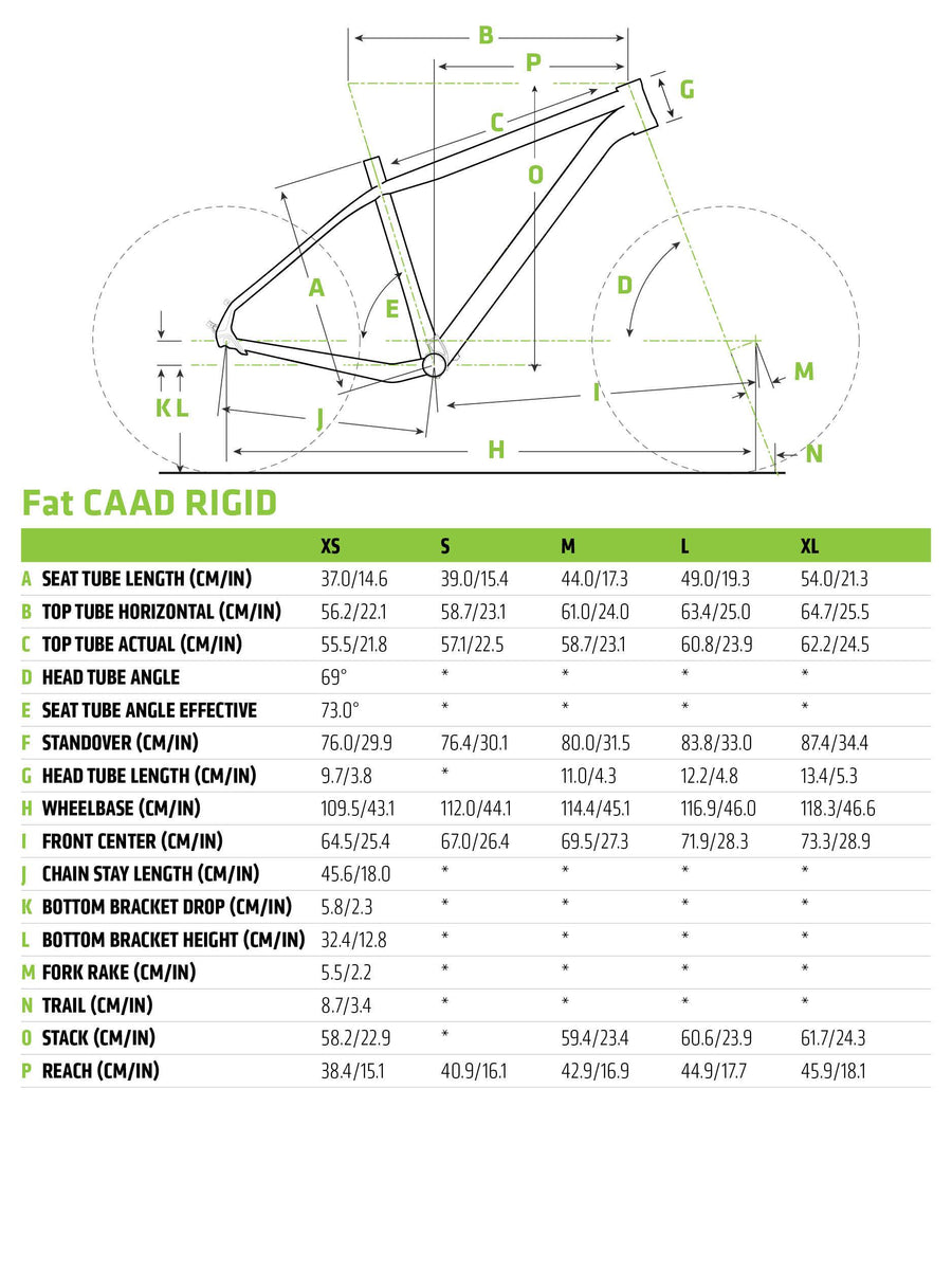 Cannondale Fat CAAD 2 Mountain Bike 2019 – Mordern Bike