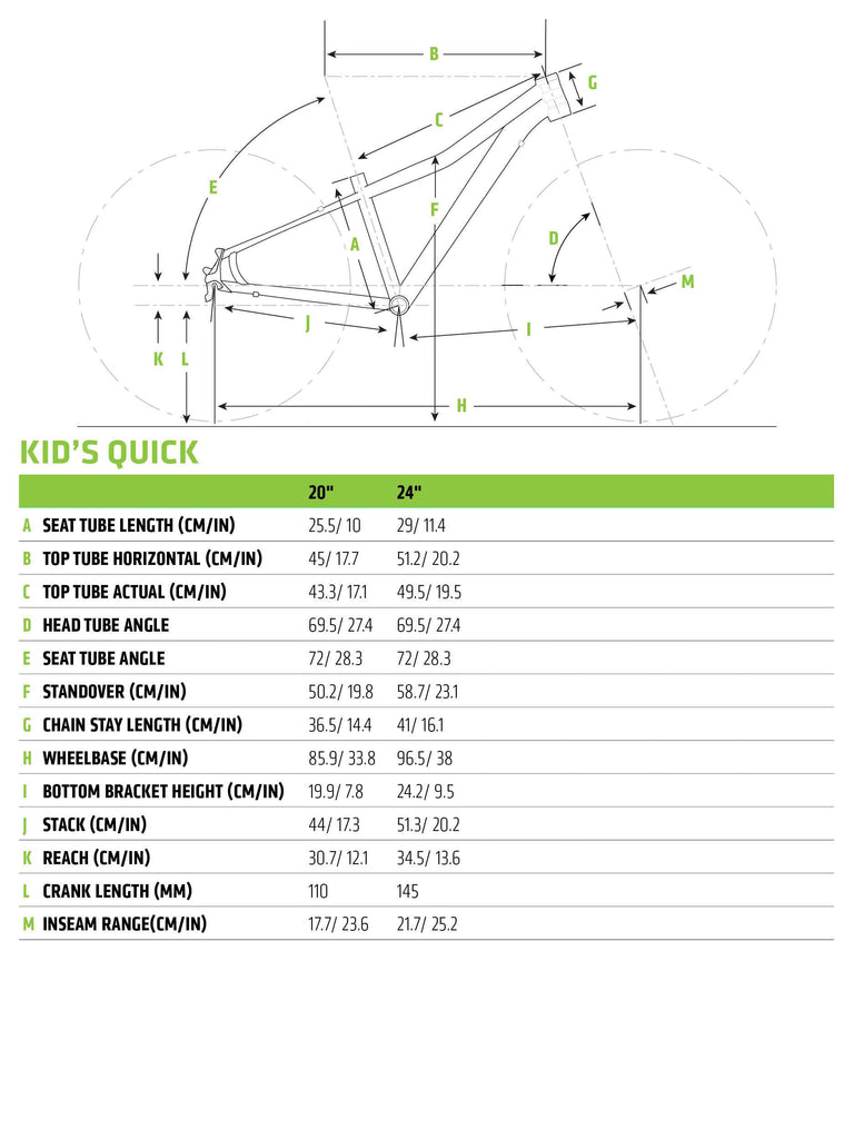 Cannondale quick 24 discount boy's