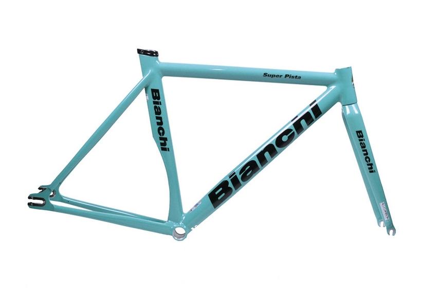 Bianchi Pista Bike Frame Fixie Bianchi Pista Blue Bianchi Super