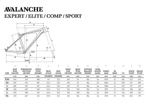 Gt avalanche best sale frame 27.5