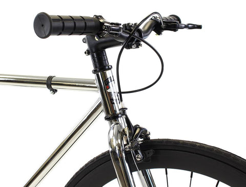 Chrome fixed gear online bike