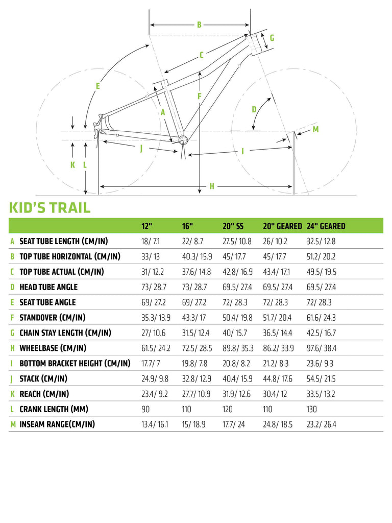 Cannondale boy's 2024 24 trail